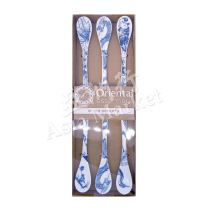 ORIENTAL Tea Spoons (6pc) Set 1 