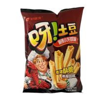 Potato Crisps Spicy Lobster Flavour 40g 好麗友呀土豆麻辣小龍蝦味