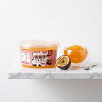 Popping Boba Pearls Passion Fruit Flavour 450g 自然食記 爆爆珠百香果味