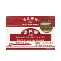 PEARL RIVER BRIDGE Brown Sugar 454g  珠江特级冰片糖