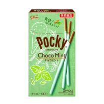 GLICO Pocky Choco Mint Flavour Sticks 65.4g 百奇薄荷味巧克力棒