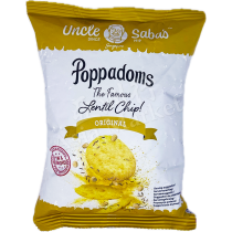 Uncle Saba's  Original Poppadoms 50g 印度炸薄餅小吃 (原味)