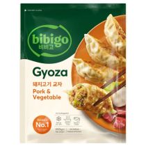 [FROZEN] BIBIGO Pork & Veg. Gyoza Dumpling 600g 超大韩式猪肉菜饺