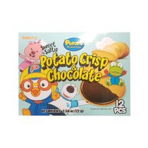 BINGGRAE Pororo Potato Crisp - Chocolate 72g