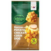 [FROZEN] BIBIGO Korean Style Potato Chicken Corndog 200g 韩式马铃薯鸡肉热狗棒