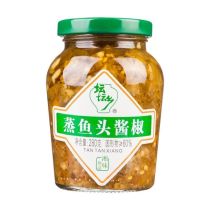 TANTAN XIANG Chopped Green Chilli for Steamed Fish 280g  坛坛乡蒸鱼头酱椒