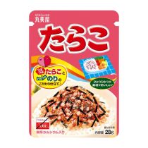 Marumiya Tarako Furikake Rice Seasoning with Cod Roe 25g 明太子拌饭素