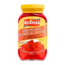 Buenas Coconut Gel in Syrup (Red) 340g