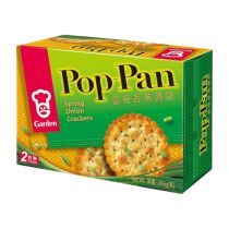 GARDEN Po Pan Cracker Spring Onion 200g 嘉頓香蔥薄餅