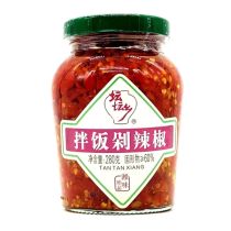 TANTAN XIANG Chopped Red Chilli for Fried Meat 280g  坛坛乡炒肉朝天椒
