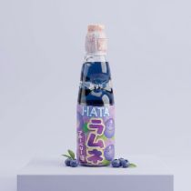 HATAKOSEN(HATA) RAMUNE - Carbonated Soft Drink (Blueberry Flavour) 200ml 日本彈珠汽水(藍莓)