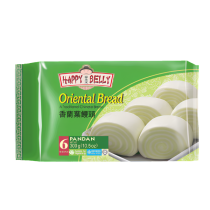 [FROZEN] Happy Belly Oriental Bread Pandan 300g 香叶馒头