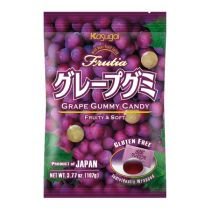 Kasugai Frutia Grape Gummy Candy 107g 日本葡萄橡皮糖