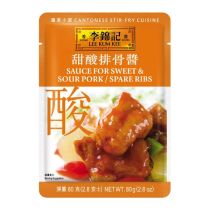 LEEKUMKEE Sauce for Sweet&Sour Pork 80g 李錦記快樂廚甜酸排骨醬