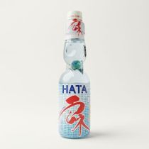 HATAKOSEN (HATA) RAMUNE  Carbonated Soft Drink (Plain Soda) 200ml 日本彈珠汽水(原味)