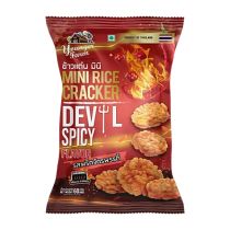 YOUNGERFARM Mini Rice Cracker (Devil Spicy Flv) 60g 泰青農場迷你米餅 (魔鬼辣味)