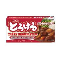 S&B Japanese Rich Brown Stew Mix (4 Servings x2) 160g 紅燴飯調料醬