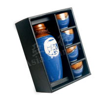 EMRO  Sake Set Blue & Brown  6040119 清酒套裝