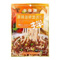 Santapai Noodle Sauce Hot & Spicy Spare Ribs Flavour 240g 傘塔調料-麻辣排骨麵