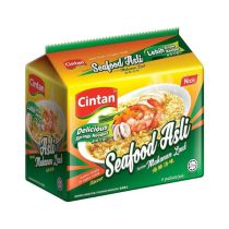 CINTAN Instant Noodles Seafood Asli 6X75g  馬來金蛋面原味