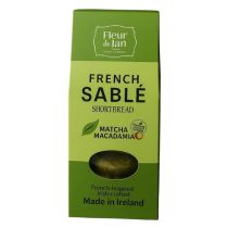 Fleur De Lan French Sables Shortbread - Matcha Macadamia 110g 