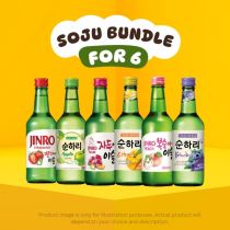 Mix & Match Korean Soju Drink Bundle of 6