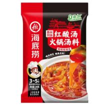 HAIDILAO Guizhou Style Red Hot Pot Seasoning Sour Soup Base 240g 海底撈 贵州风味红酸汤火锅汤料