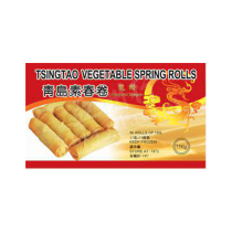 [FROZEN] DIAMOND DRAGON TsingTao Vegetable Spring Rolls 750g 青島春卷仔