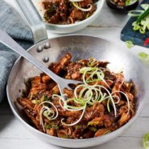 Stir-fried Pork with Black Bean Garlic Sauce Recipe Ingredients
