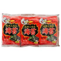 SURASANG Seasoned Hot Chicken Buldak Seaweed Snack Spicy Flavour 15g 超辣火鸡味海苔