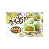 TAIWAN DESSERT - Japanese Mochi (Coconut Pandan Flavour) 210g 寶島Q點子香椰香葉糯米糍