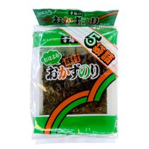 TAKAOKAYA  Seasoned Nori Seaweed (Ohayo Okazunori ) (3g x 5 Packs) 15g 日本醬油口味紫菜 (5張入)