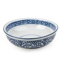 Candlelight Tapas Bowl - Spirals in Sumatra Blue 