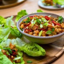 Prawn and Thai Basil Yuk Sung Recipe Ingredients