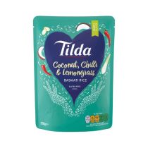 Tilda Lemongrass Chilli Basmati Microwave Rice 250g 泰達香茅辣椒米