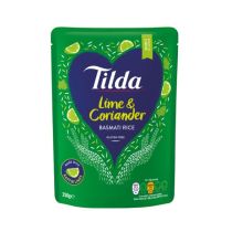 Tilda Lime Coriander Basmati Microwave Rice 250g 巴斯馬蒂香米即食飯 (青檸香菜味)