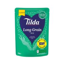 Tilda Long Grain Microwave Rice 250g 