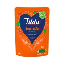 Tilda Tomato Basil Basmati Microwave Rice 250g 
