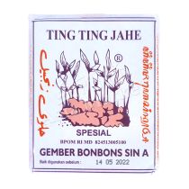 TING TING JAHE (Indonesian) - Chewy Ginger Candy 40g 薑糖