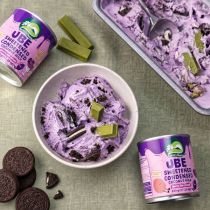 Ube Oreo Ice Cream with Matcha KitKat Recipe Ingredients