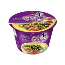 UNIF Super Bowl Instant Noodle - Beef & Sauerkraut 110g  統一來一桶老壇酸菜牛肉麵