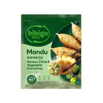 [FROZEN] CJ BIBIGO  Mandu Korean Chive & Vegetable Dumplings 350g 韓式韭菜蔬菜餃子
