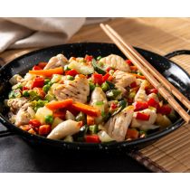 Stir Fried Chicken with Vegetable Ingredients