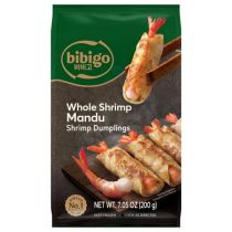 [FROZEN] BIBIGO Whole Shrimp Mandu 200g 韩式整只虾饺