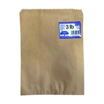 ASHBURY Heavy Kraft Bags 3lb 3lb x 1 磅厚紙袋   "    "