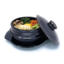 TtukbaegiÂ (Earthen pot) No.4 with Lid 16CM 10pc x 1 