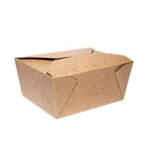  NO2/49oz Kraft Biobox Containers 200pc x 1 49oz 2號 牛皮紙環保容器