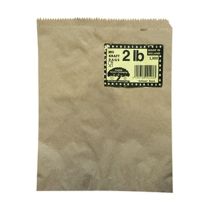 ASHBURY MG Kraft Bags 2lb (Yellow Sticker) 7x9.5 1000pc x 1 磅薄紙袋 " 2lb  "