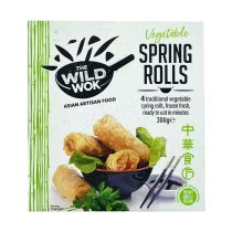 [FROZEN] THE WILD WOK Vegetable Spring Rolls 300g 中華食匠春卷仔