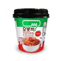 YOUNG POONG Yopokki Tomato Flavour Topokki Cup 120g 